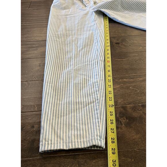 Vintage Vivaldi Jeanswear Womens High Waist Striped Jeans Size 8 Made In USA - Picture 9 of 11